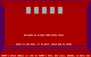 Tommy's Space Panels