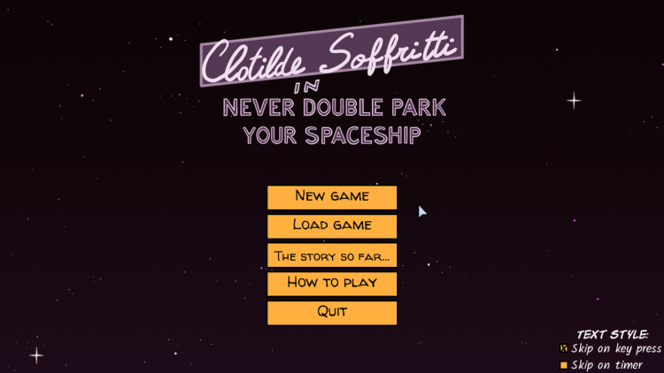 Clotilde Soffritti in: Never Double Park Your Spaceship