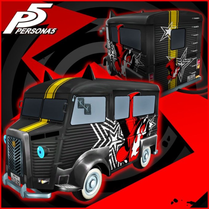 Persona 5: Phantom Thieves Logo Morgana Car Sticker