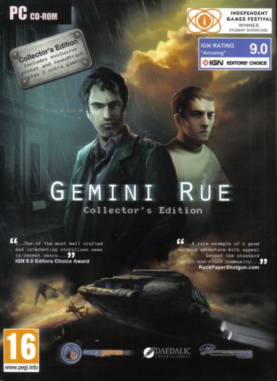 Gemini Rue (Collector's Edition)