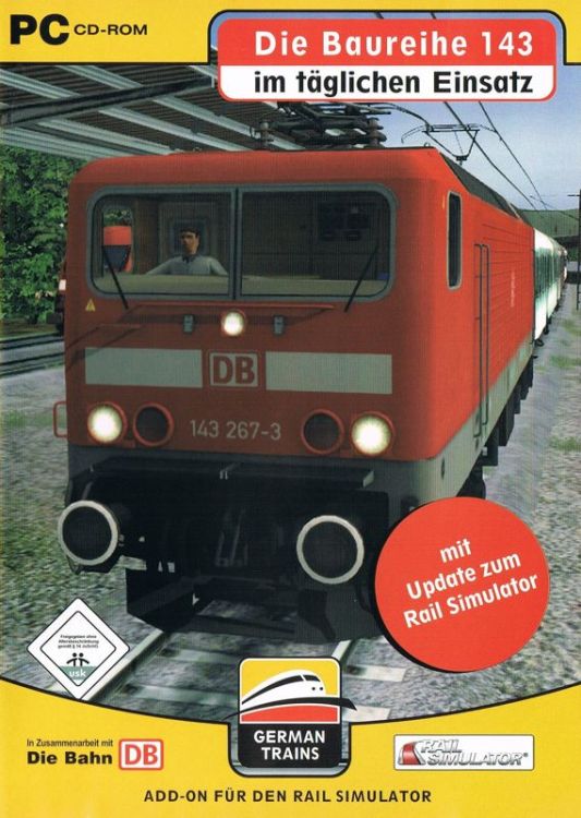German Trains: Die Baureihe 143 im täglichen Einsatz