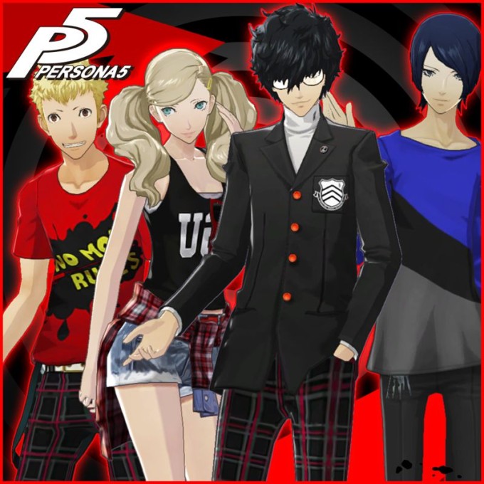 Persona 5: Regular Clothes & School Uniforms Set