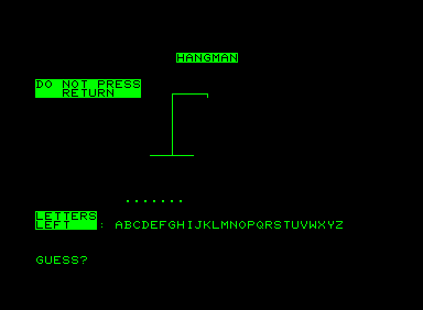 Hangman