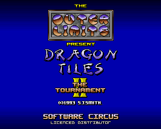 Dragon Tiles: The Tournament