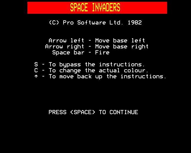 Space Invaders