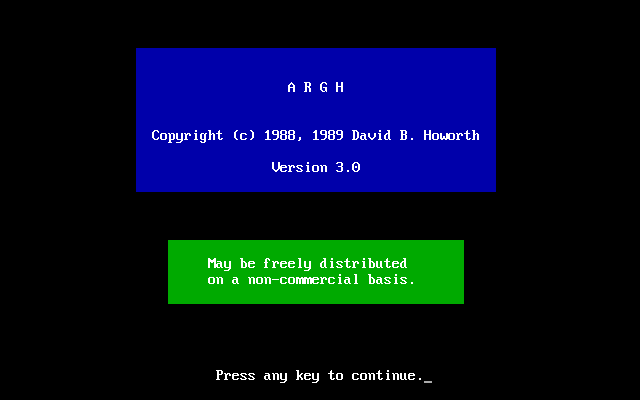 Argh