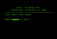 Pong!