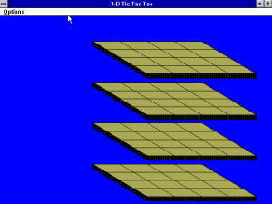 3-D Tic Tac Toe