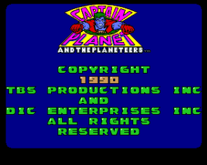 Captain Planet and the Planeteers