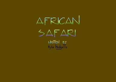 African Safari