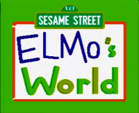 Sesame Street: Elmo's World - My First TV Fun & Games
