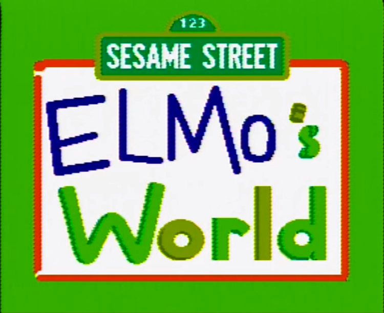 Sesame Street: Elmo's World - My First TV Fun & Games