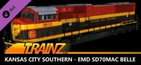 Trainz 2022: Kansas City Southern - EMD SD70MAC BELLE
