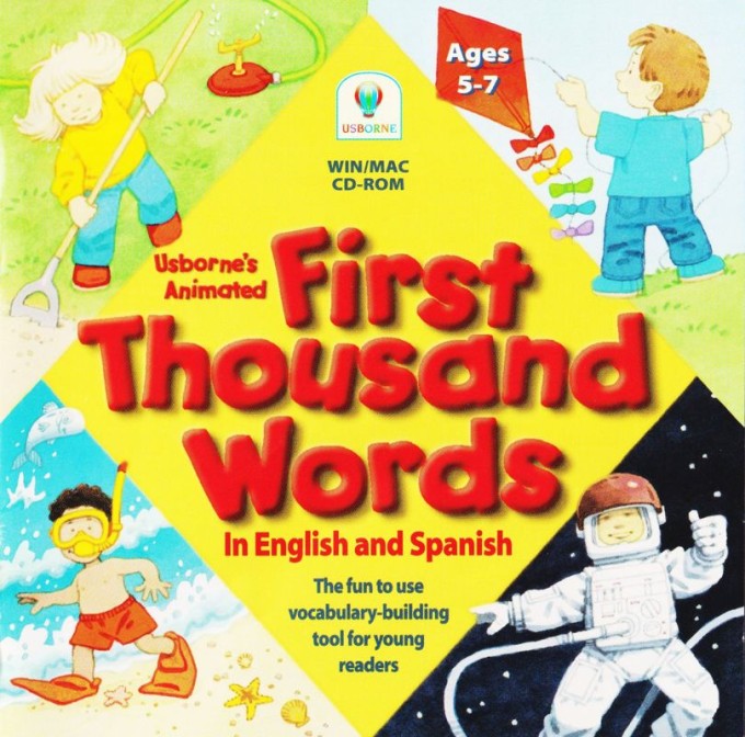 Usborne's Animated First Thousand Words in English and Spanish