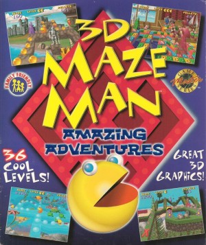 3D Maze Man: Amazing Adventures