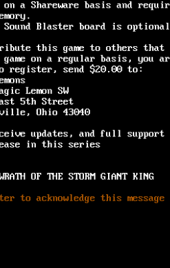 Bandor: The Search for the Storm Giant King