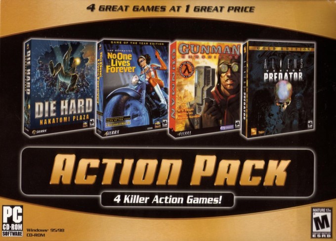 Action Pack - 4 Killer Action Games!