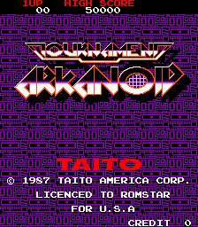 Tournament Arkanoid