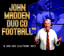 John Madden Duo CD Football