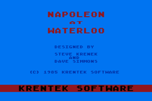 Napoleon at Waterloo
