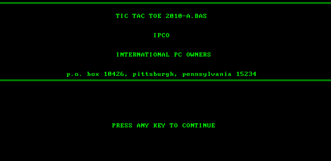 Tic Tac Toe