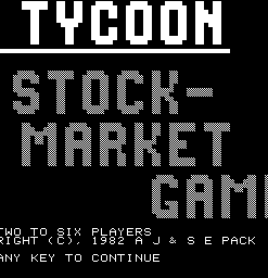 Tycoon/Pelmanism