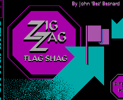 Zig Zag Flag Shag