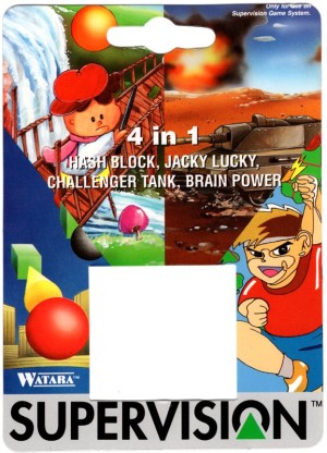 4 in 1: Hash Block / Jacky Lucky / Challenger Tank / Brain Power