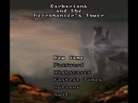 Barbarians and the Necromancer's Tower