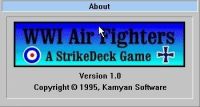 WWI Air Fighters: A StrikeDeck game