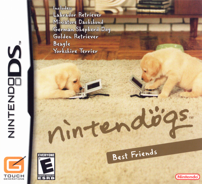 Nintendo DS Lite (Nintendogs: Best Friends) (included game)