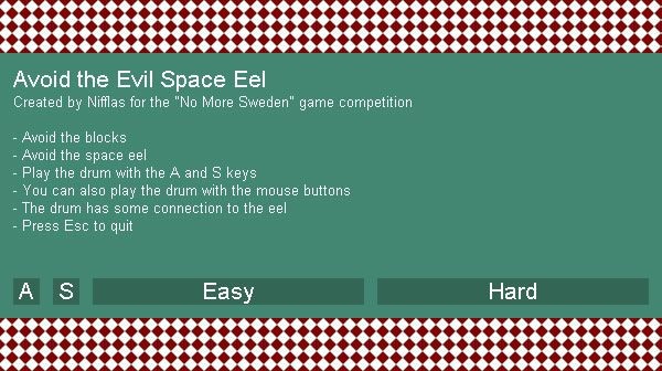 Avoid the Evil Space Eel