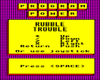 Rubble Trouble