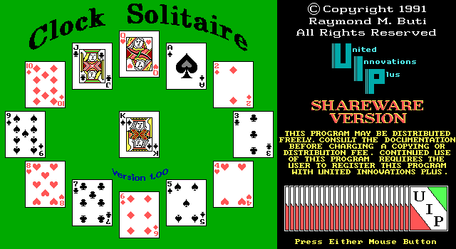Clock Solitaire