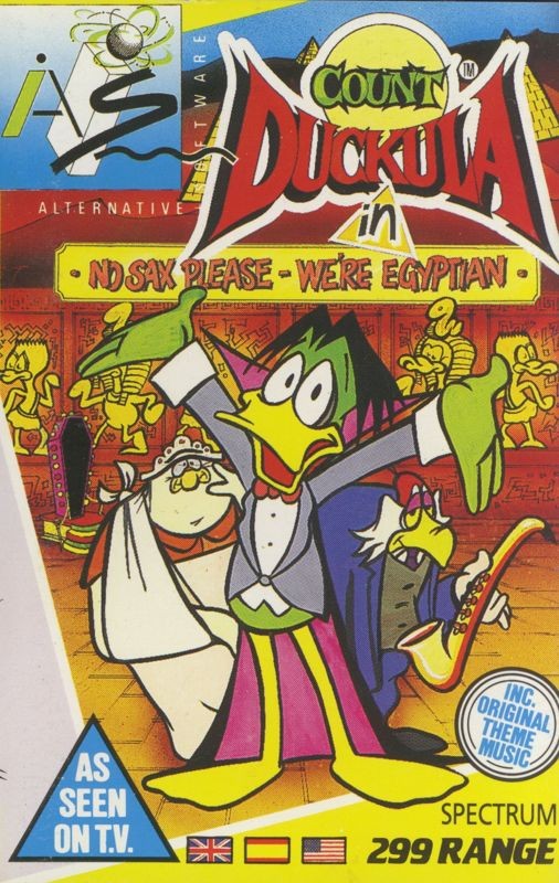 Count Duckula in No Sax Please - We're Egyptian