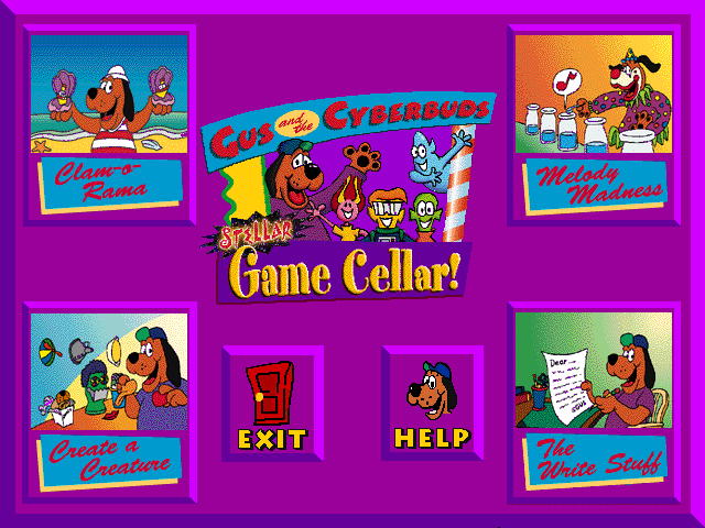 Gus and the Cyberbuds: Stellar Game Center!