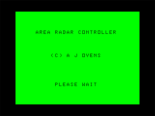 Area Radar Controller