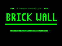 Brick Wall