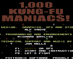 1,000 Kung-Fu Maniacs!
