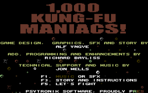1,000 Kung-Fu Maniacs!
