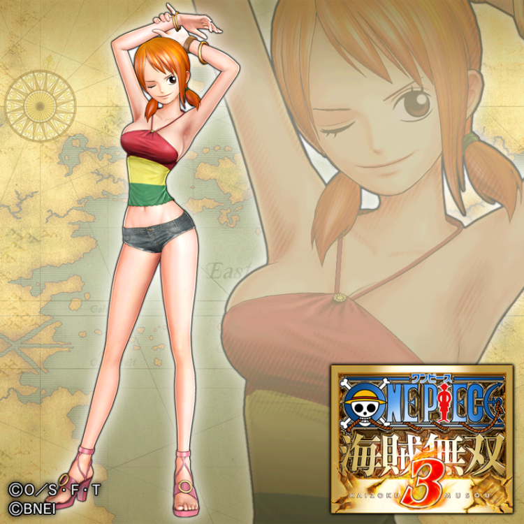One Piece: Pirate Warriors 3 - Additional Costume: Nami (Strong World ver.)