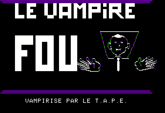 Le vampire fou