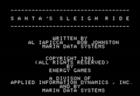 Santa's Sleigh Ride