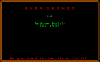 Worm Burner