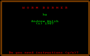 Worm Burner