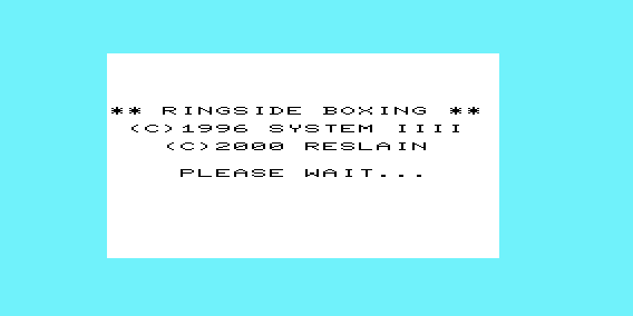 Ringside Boxing