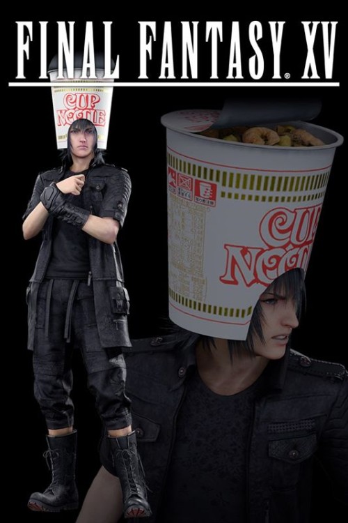 Final Fantasy XV: Outfit - Noodle Helmet