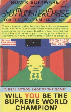 3-D Monster Chase