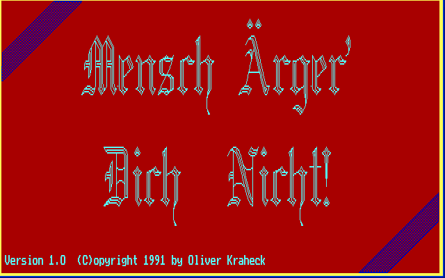 Mensch Ärger' Dich Nicht!