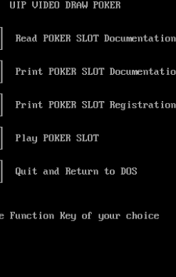 Video Poker Slot